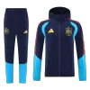 Spain Hoodie Training Kit 2026 - Blue&Black (Top+Pants) - gojersey