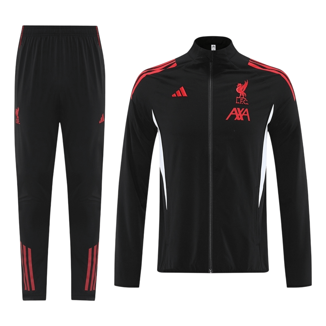 Liverpool Training Kit 2025/26 - Black (Top+Pants) - gojersey