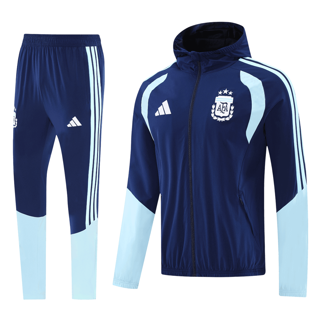 Argentina Hoodie Training Kit 2026 - Navy (Top+Pants) - gojersey