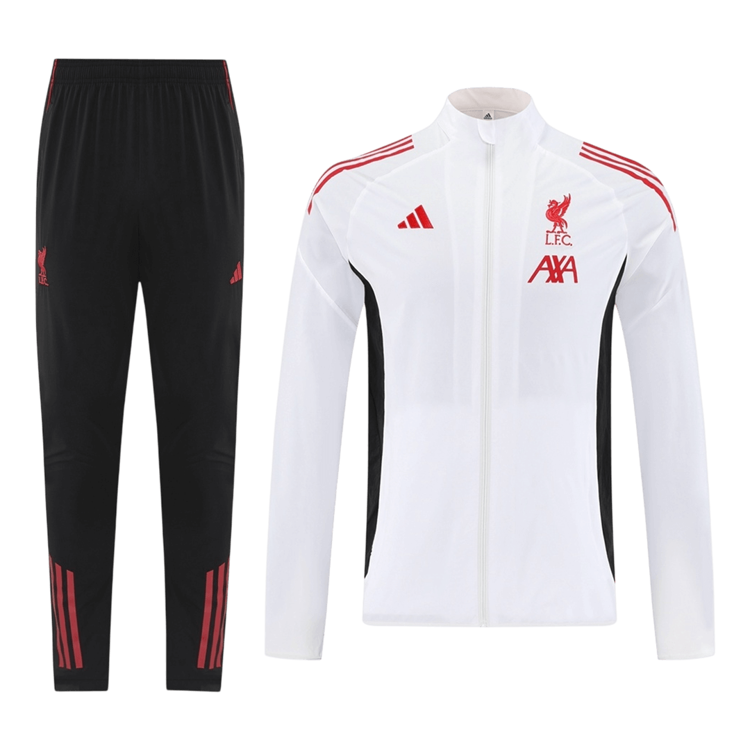 Liverpool Training Kit 2025/26 - White (Top+Pants) - gojersey