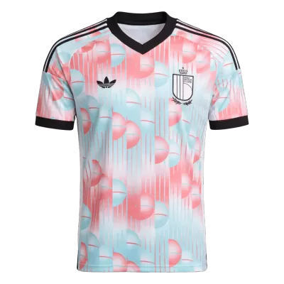 Belgium Away Soccer Jersey World Cup 2026 Blue&Pink - gojersey