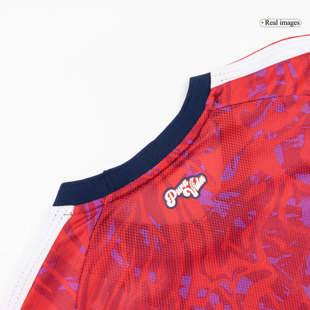 Costa Rica Home Soccer Jersey Authentic 2026 - gojersey