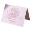 Custom Rose Best Wishes Anniversary Card Pink - gojersey