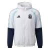 Argentina Hoodie Training Kit 2026 - White (Top+Pants) - gojersey