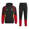 Belgium Hoodie Training Kit 2026 - Red&Black (Top+Pants) - gojersey