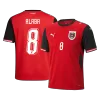 ALABA#8 Austria Home Soccer Jersey World Cup 2026 Red - gojersey