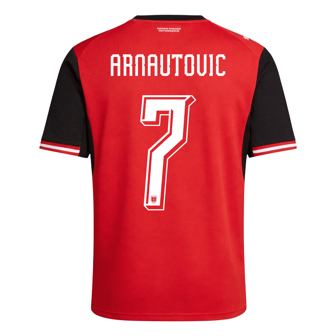 ARNAUTOVIC#7 Austria Home Soccer Jersey World Cup 2026 Red - gojersey