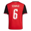 SEIWALD#6 Austria Home Soccer Jersey World Cup 2026 Red - gojersey