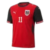 GREGORITSCH#11 Austria Home Soccer Jersey World Cup 2026 Red - gojersey