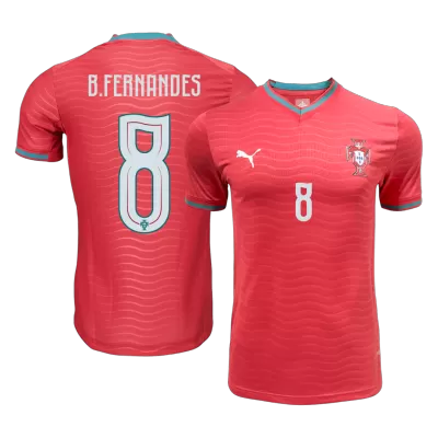 Portugal B.FERNANDES #8 Home Soccer Jersey Authentic 2026 - gojersey