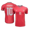 Portugal BERNARDO #10 Home Soccer Jersey Authentic 2026 - gojersey