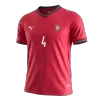RÚBEN DIAS#4 Portugal Home Soccer Jersey World Cup 2026 Red - gojersey