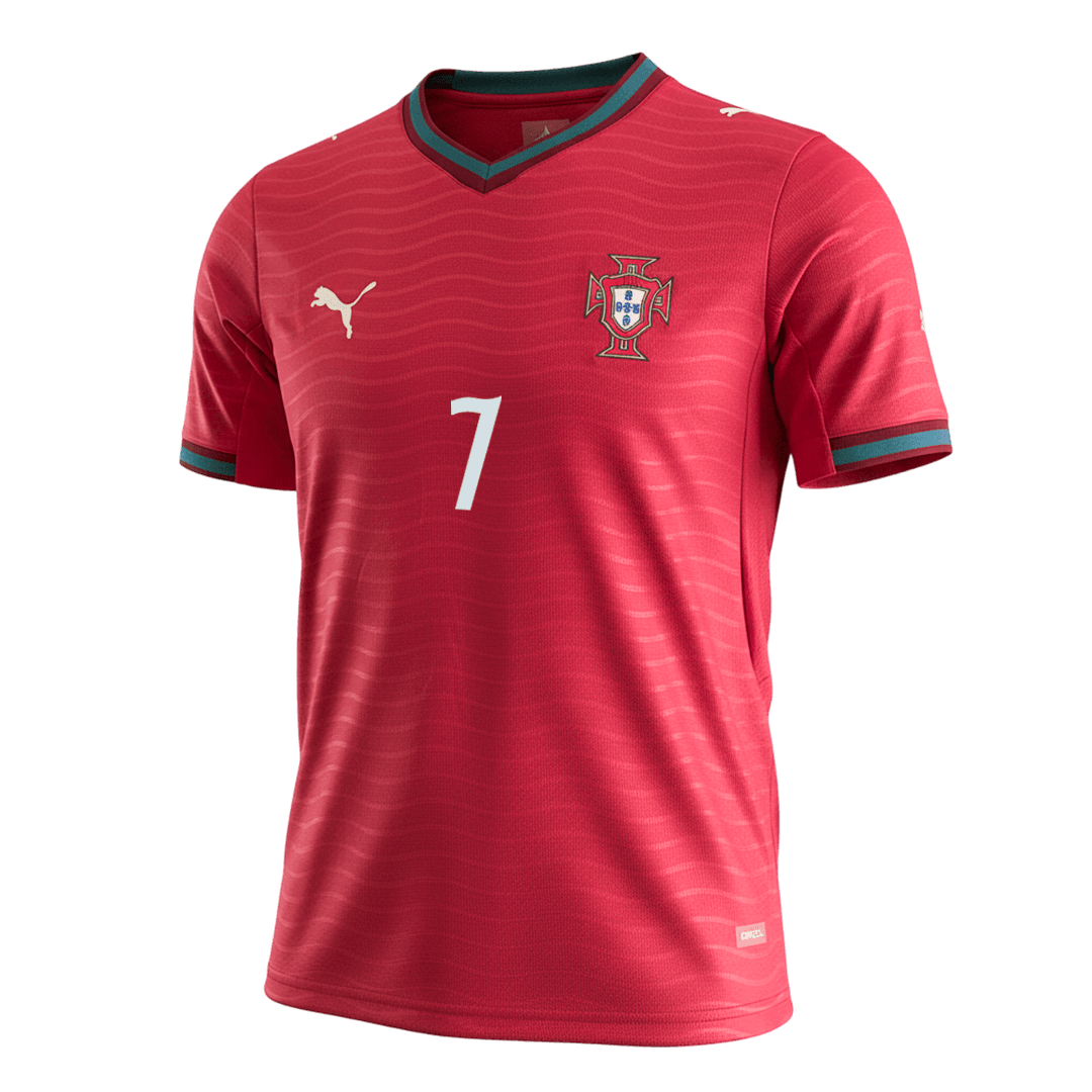 RONALDO#7 Portugal Home Soccer Jersey World Cup 2026 Red - gojersey