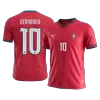 BERNARDO#10 Portugal Home Soccer Jersey World Cup 2026 Red - gojersey