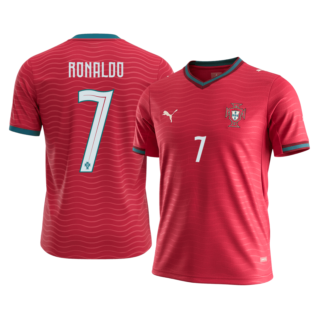 RONALDO#7 Portugal Home Soccer Jersey World Cup 2026 Red - gojersey