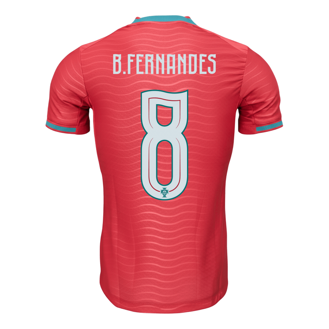 Portugal B.FERNANDES #8 Home Soccer Jersey Authentic 2026 - gojersey