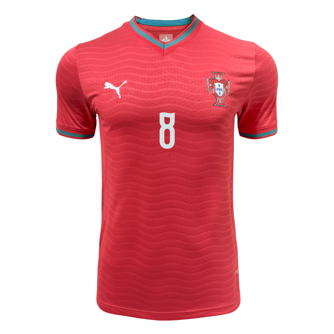 Portugal B.FERNANDES #8 Home Soccer Jersey Authentic 2026 - gojersey