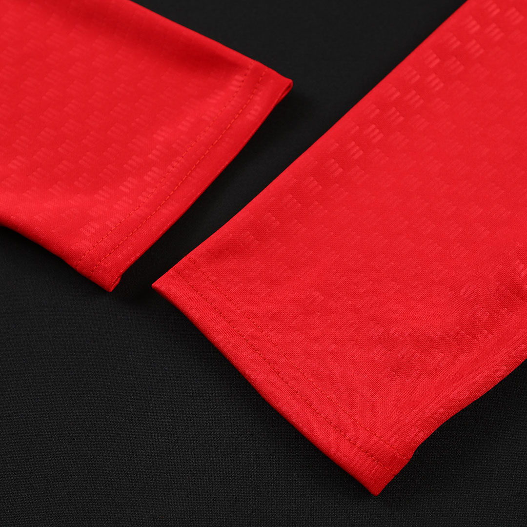 Kid's Germany Zipper Sweatshirt Kit(Top+Pants) 2026 Black - gojersey