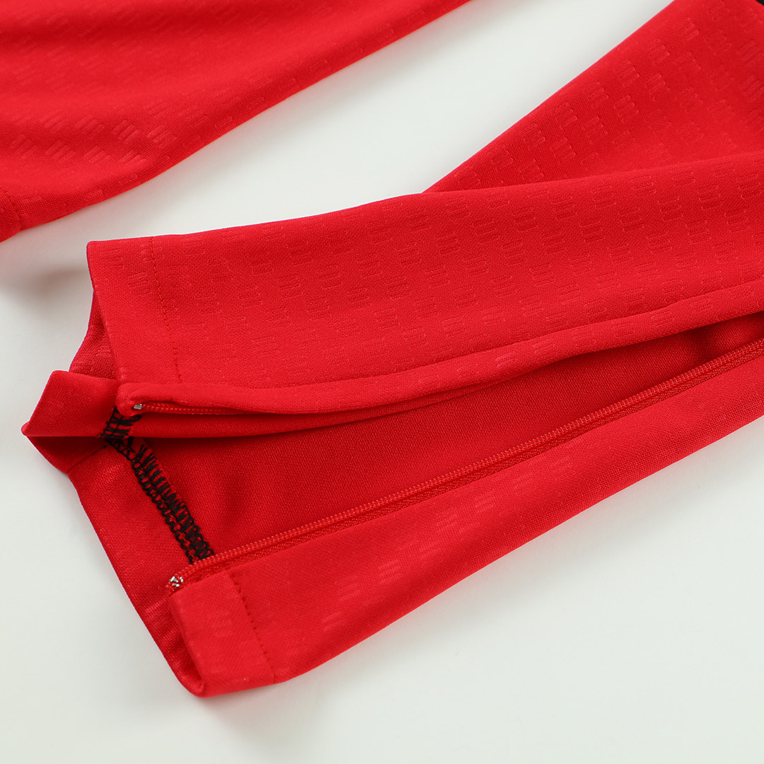 Kid's Germany Zipper Sweatshirt Kit(Top+Pants) 2026 White - gojersey