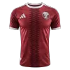 Qatar Home Soccer Jersey Authentic 2026 - gojersey