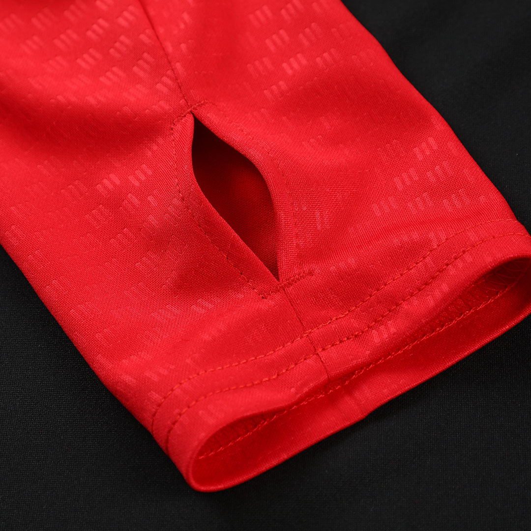 Kid's Germany Zipper Sweatshirt Kit(Top+Pants) 2026 Black - gojersey