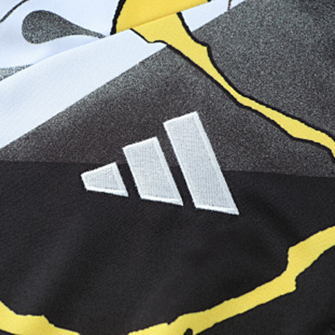 Real Madrid Sweatshirt Kit 2025/26 - Black (Top+Pants) - gojersey