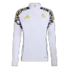 Kid's Real Madrid x MARVEL Zipper Sweatshirt Kit(Top+Pants) 25/26 White - gojersey