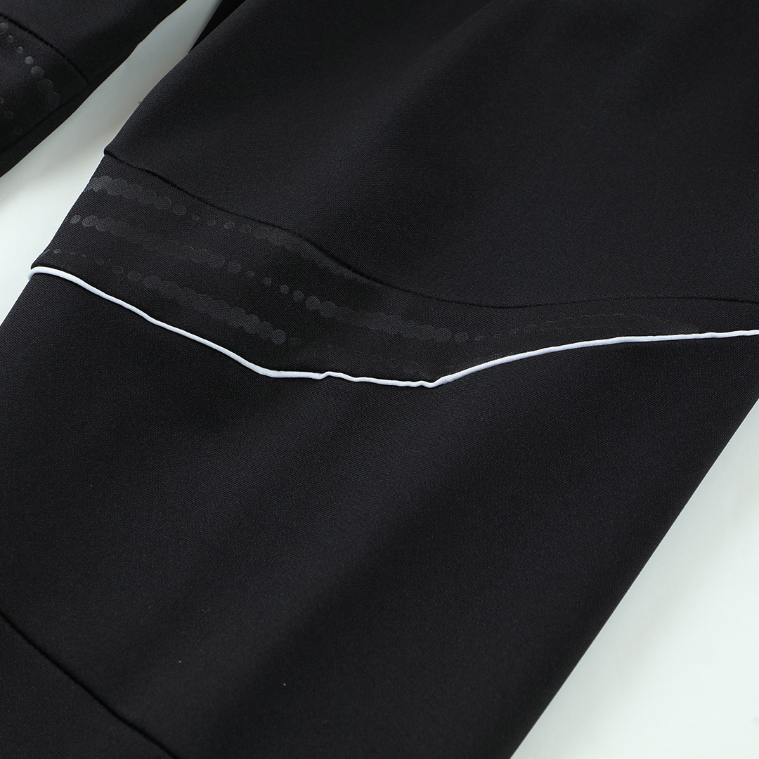 Real Madrid Sweatshirt Kit 2025/26 - Black (Top+Pants) - gojersey