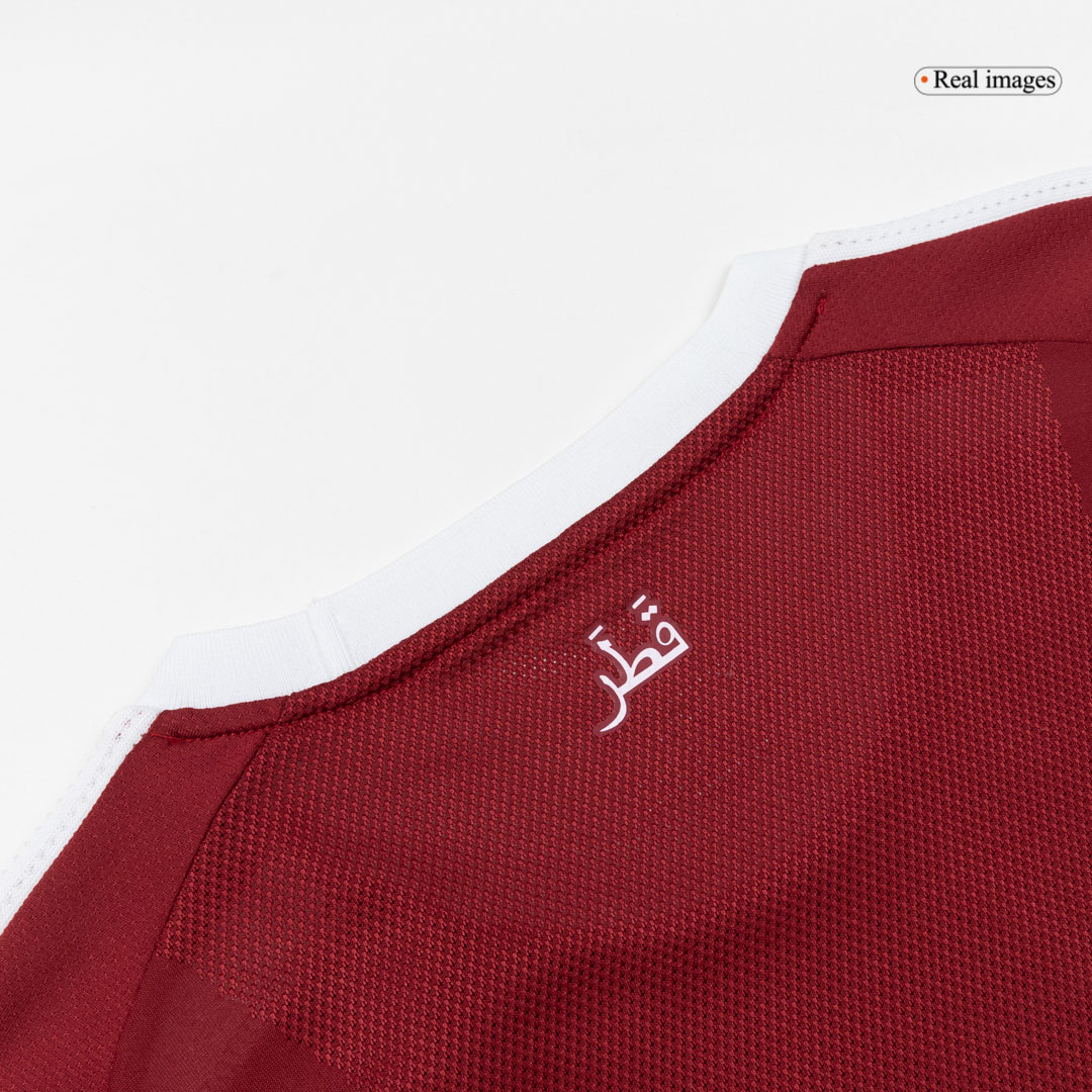 Qatar Home Soccer Jersey Authentic 2026 - gojersey