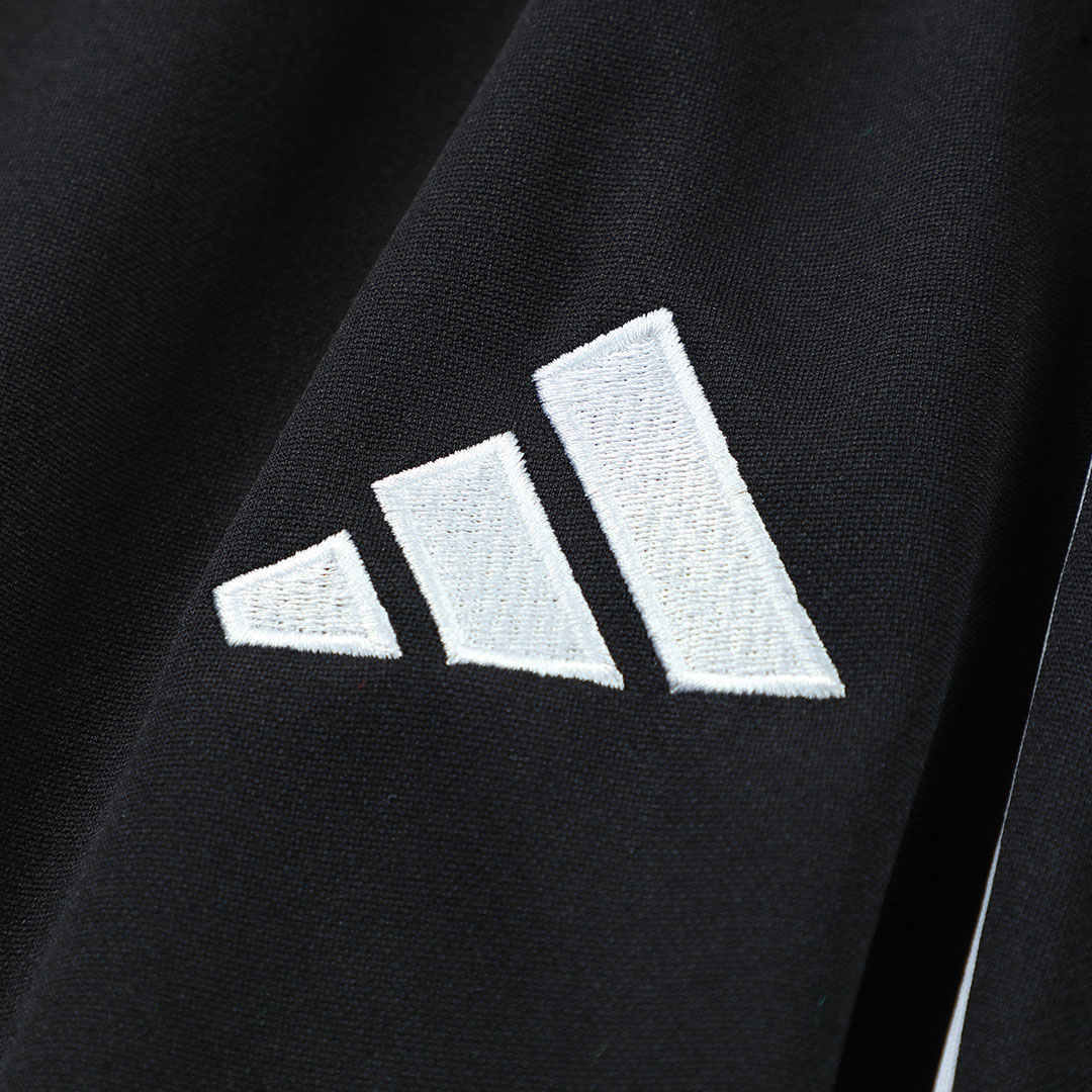 Real Madrid Sweatshirt Kit 2025/26 - Black (Top+Pants) - gojersey