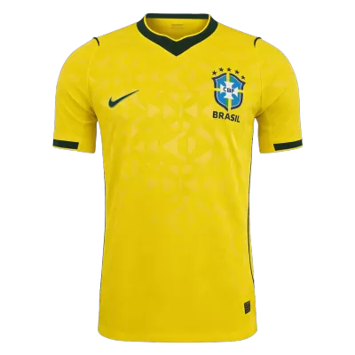 Brazil Home Soccer Jersey Authentic 2026 - gojersey