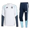 Argentina Sweatshirt Kit 2026 - White (Top+Pants) - gojersey