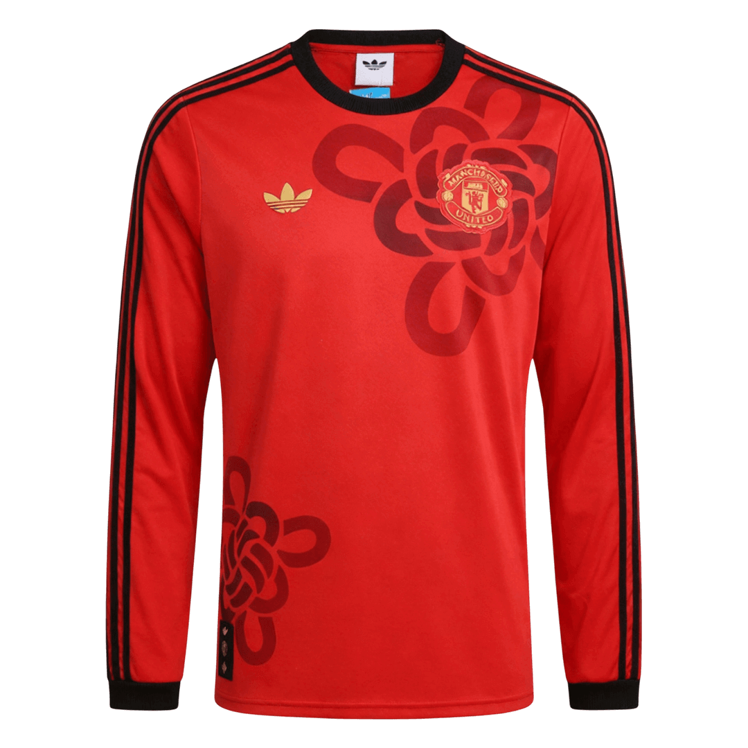 Manchester United Long Sleeve Soccer Jersey 2025/26 - gojersey