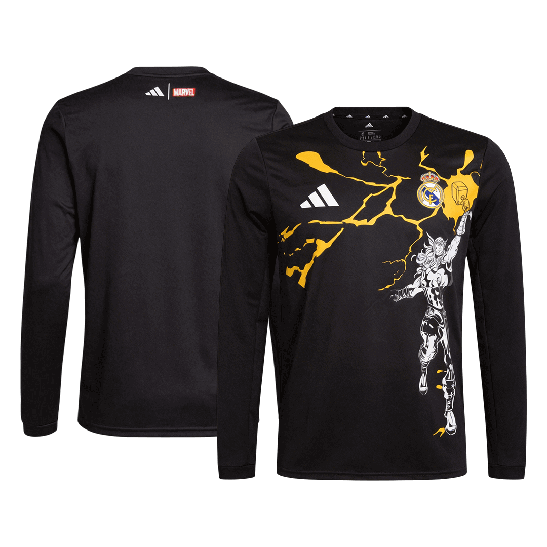 Real Madrid Long Sleeve Soccer Jersey 2025/26 - gojersey