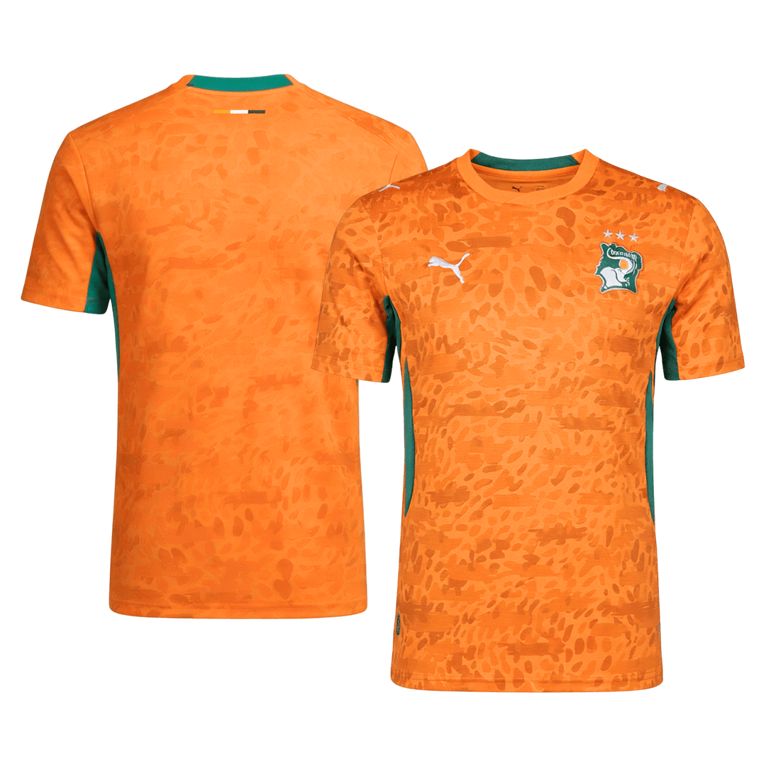 Côte d'Ivoire Home Soccer Jersey World Cup 2026 Orange - gojersey