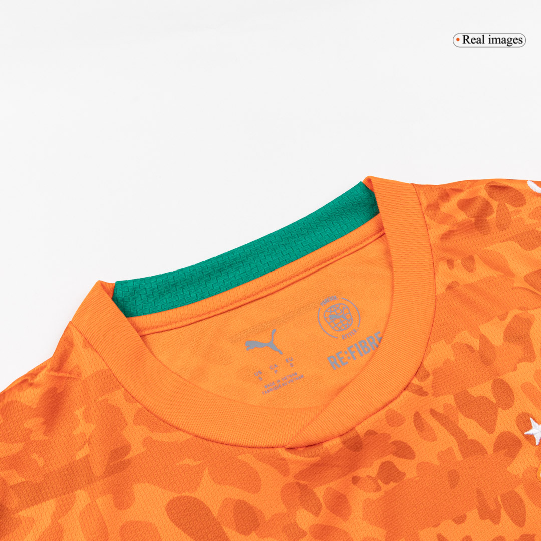 Côte d'Ivoire Home Soccer Jersey World Cup 2026 Orange - gojersey