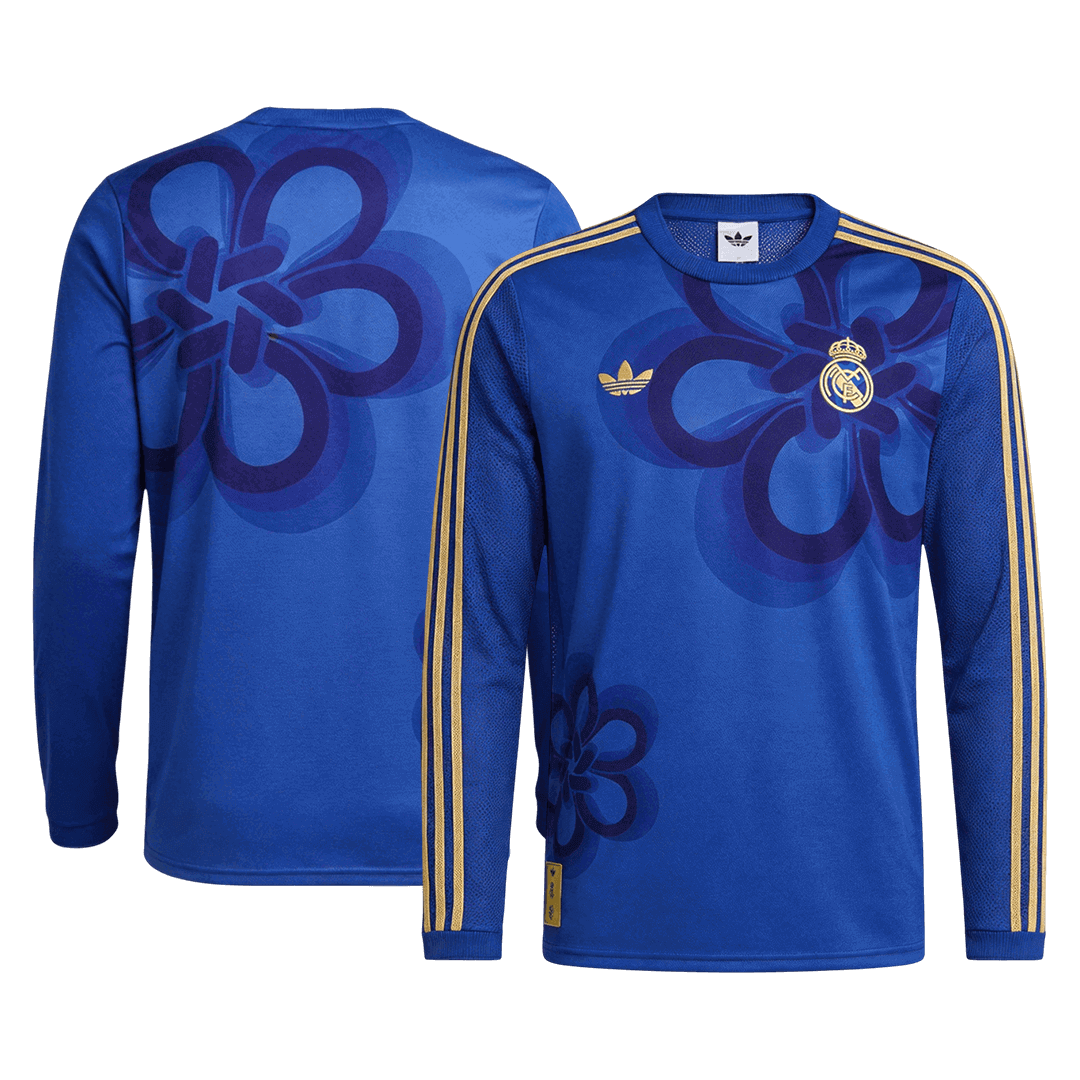 Real Madrid Long Sleeve Soccer Jersey 2025/26 - gojersey