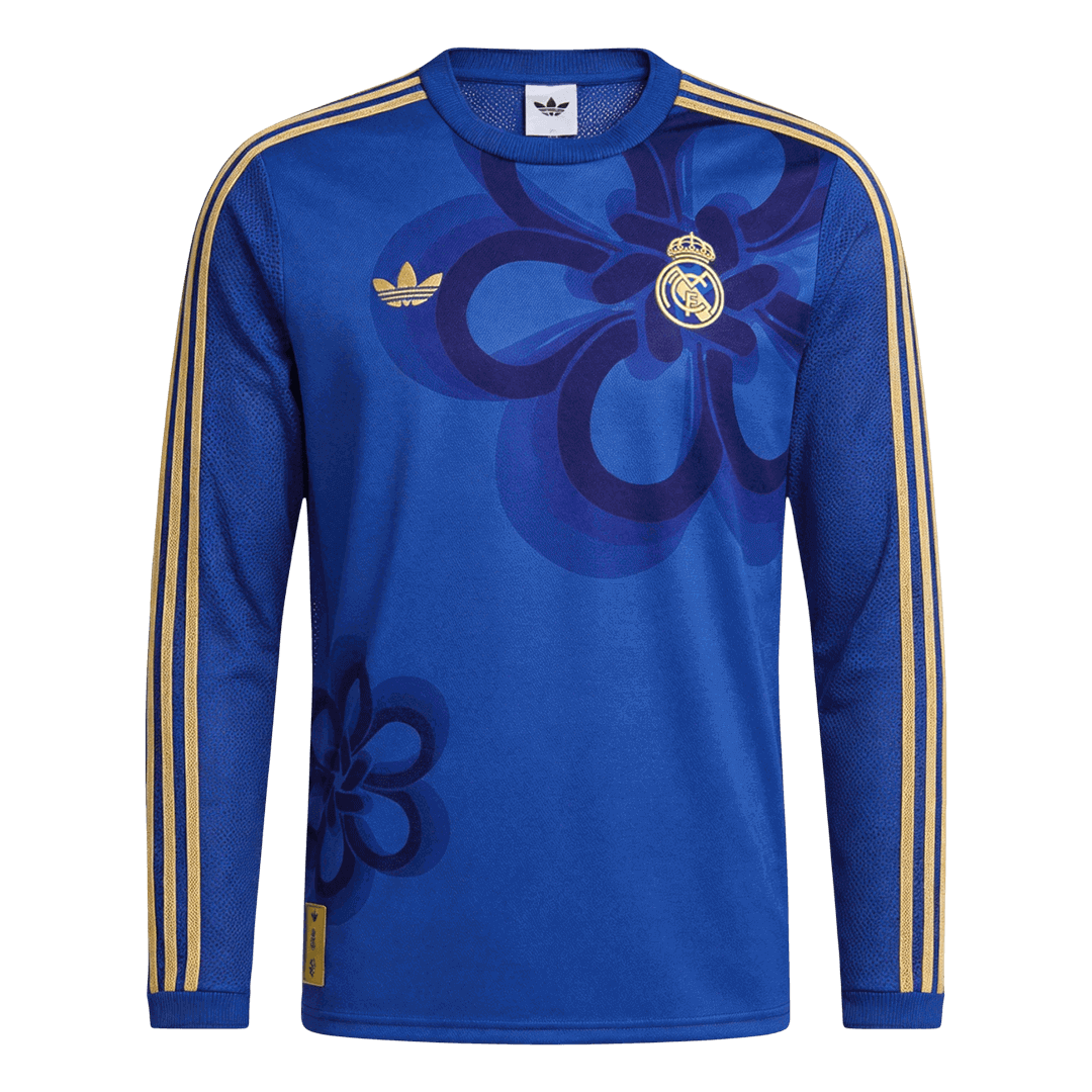 Real Madrid Long Sleeve Soccer Jersey 2025/26 - gojersey