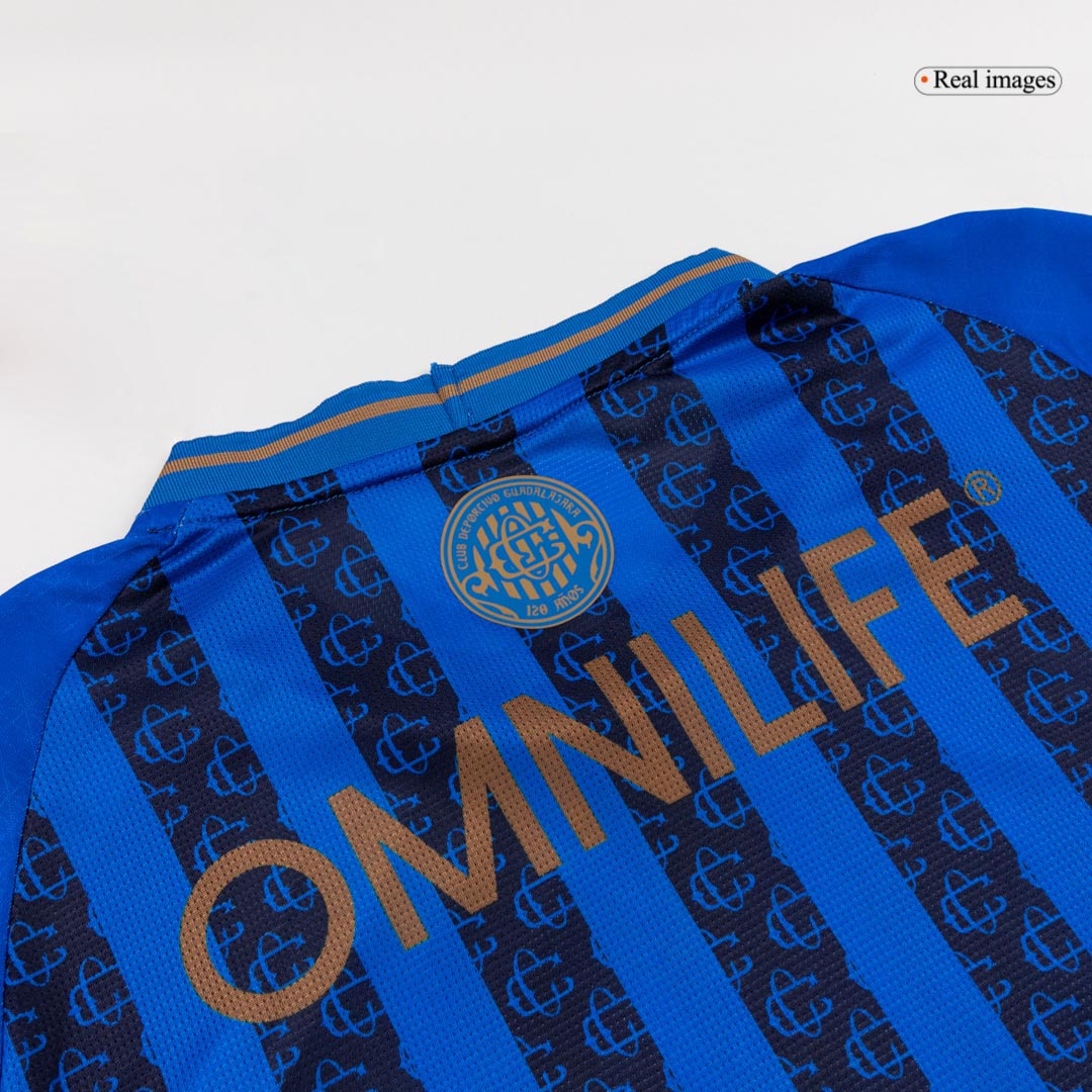 Player Version R Chivas Third Soccer Jersey 25/26 Blue - gojersey