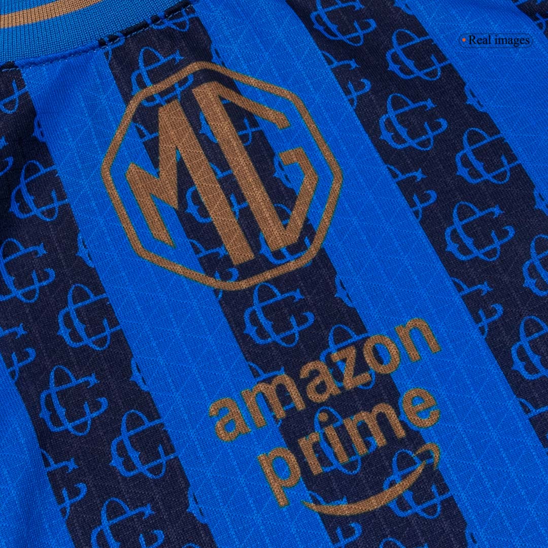 Player Version R Chivas Third Soccer Jersey 25/26 Blue - gojersey