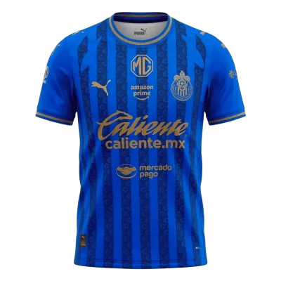 Player Version R Chivas Third Soccer Jersey 25/26 Blue - gojersey