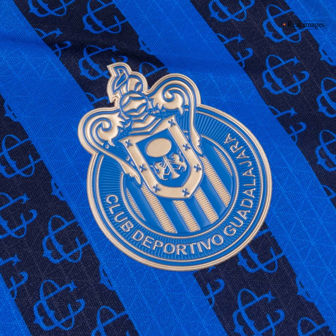 Player Version R Chivas Third Soccer Jersey 25/26 Blue - gojersey