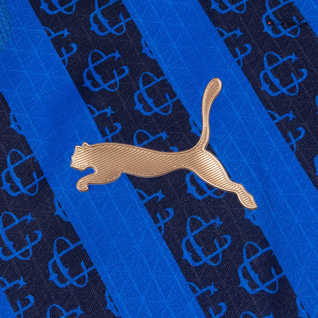 Player Version R Chivas Third Soccer Jersey 25/26 Blue - gojersey