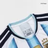 Kid's Argentina Home Soccer Jersey Kit(Jersey+Shorts) 25/26 Blue&White - gojersey
