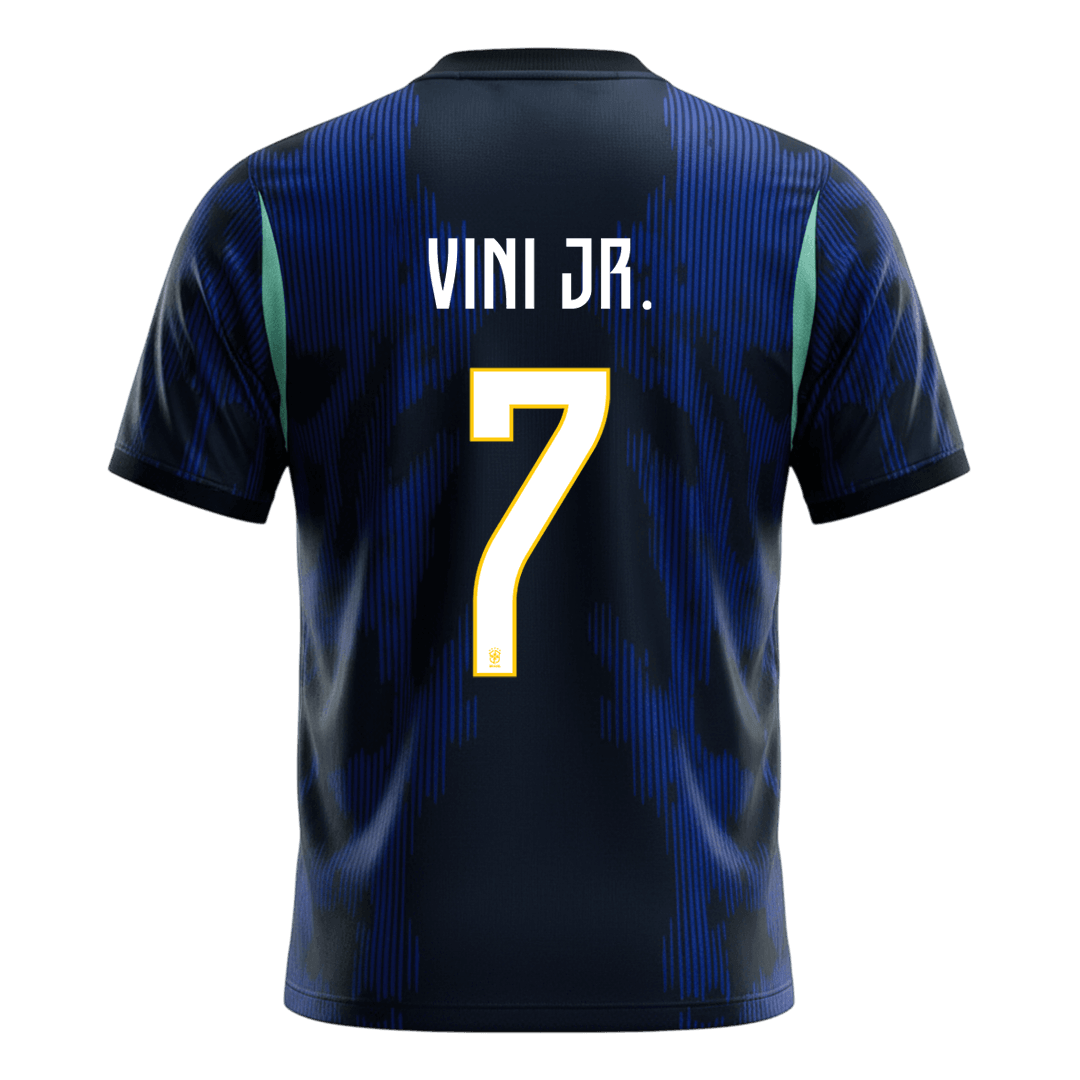 VINI JR. #7 Brazil Away Soccer Jersey World Cup 2026 Navy - gojersey