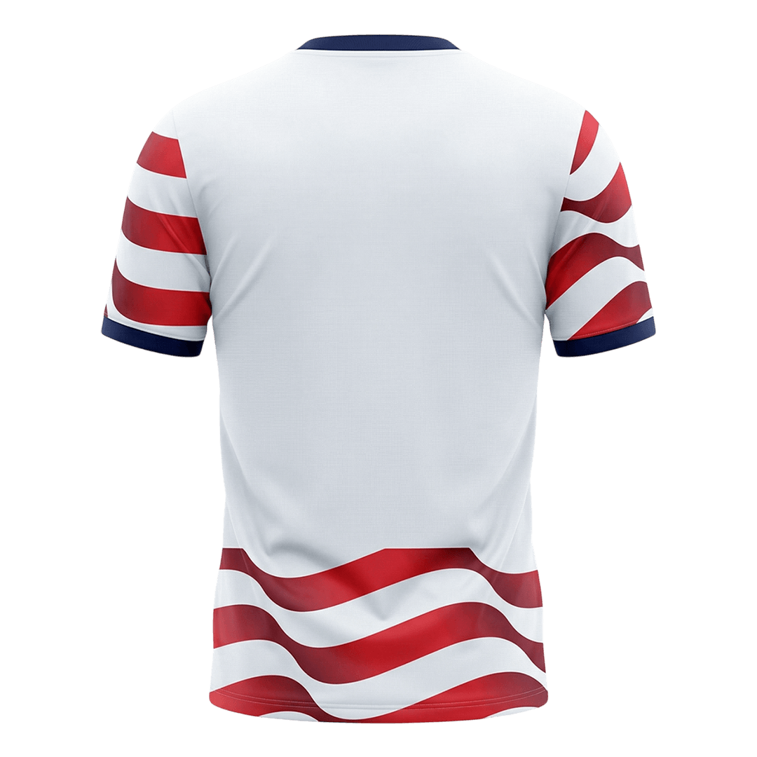 USA Home Soccer Jersey World Cup 2026 Red&White - gojersey