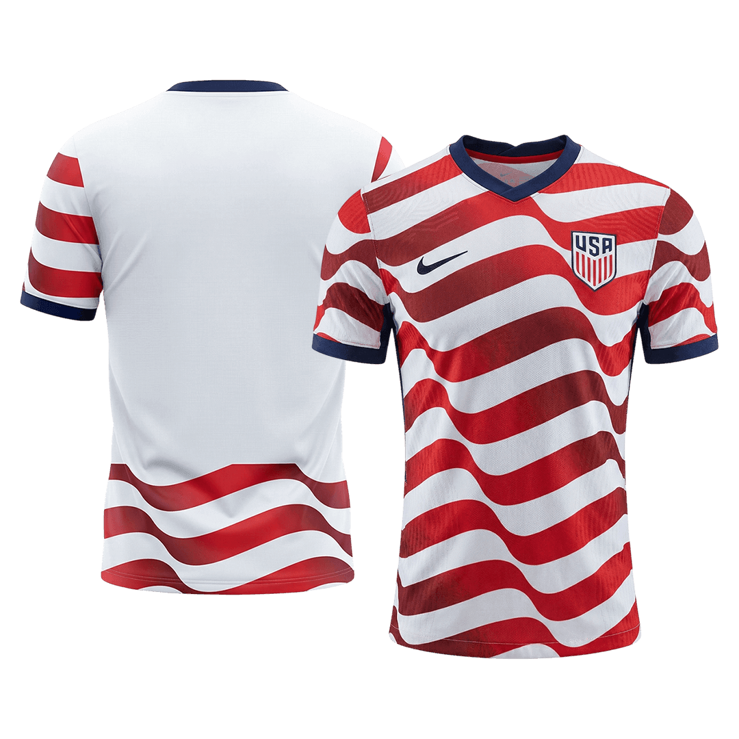 USA Home Soccer Jersey World Cup 2026 Red&White - gojersey
