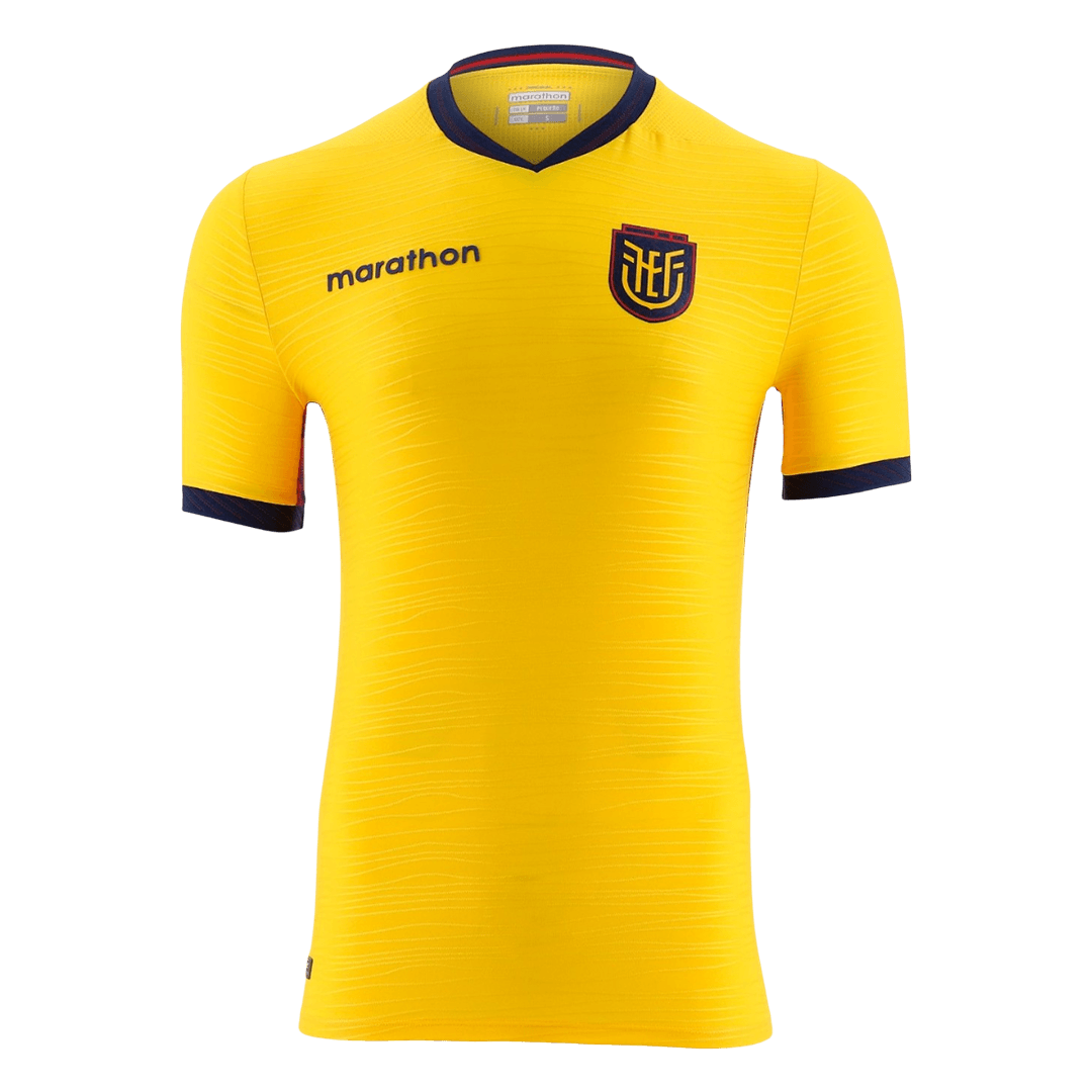 Ecuador Home Soccer Jersey World Cup 2026 Yellow - gojersey