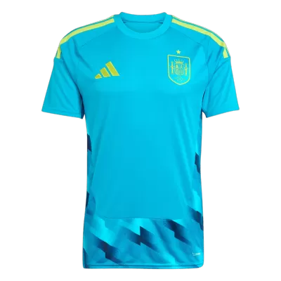 Spain Goalkeeper Soccer Jersey World Cup 2026 Blue - gojersey
