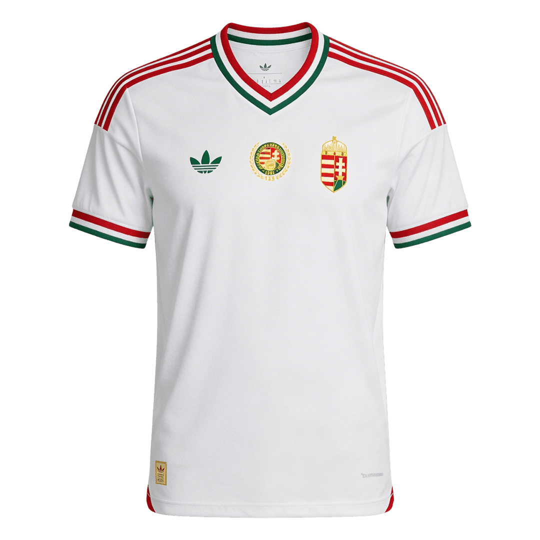 Hungary Away Soccer Jersey World Cup 2026 White - gojersey